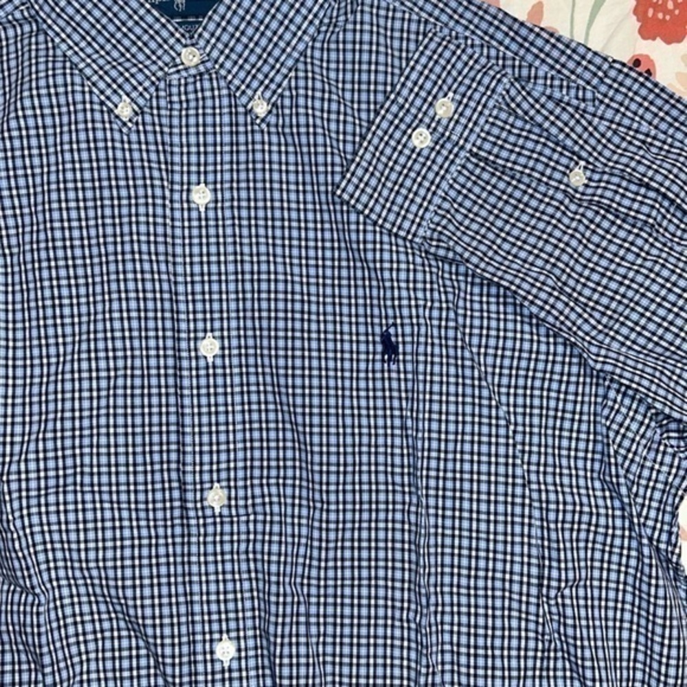 Ralph Lauren Yarmouth button down shirt sz‎ 16